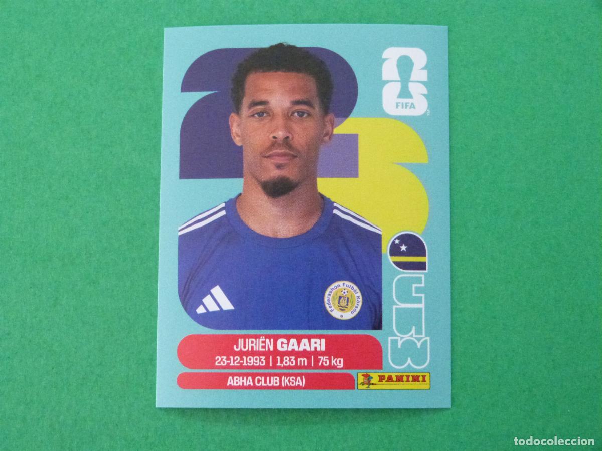 Cromos de Futebol: CROMO FUTBOL GAARI CURA&Ccedil;AO SIN PEGAR N&ordm; 5 CUW 5 MUNDIAL 2026 PANINI