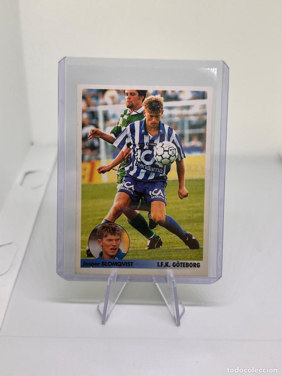 Cromos de Futebol: Blomqvist 289 IFK Goteborg Dificil Los Mejores Equipos de Europa 96 97 1996 1997 sin pegar