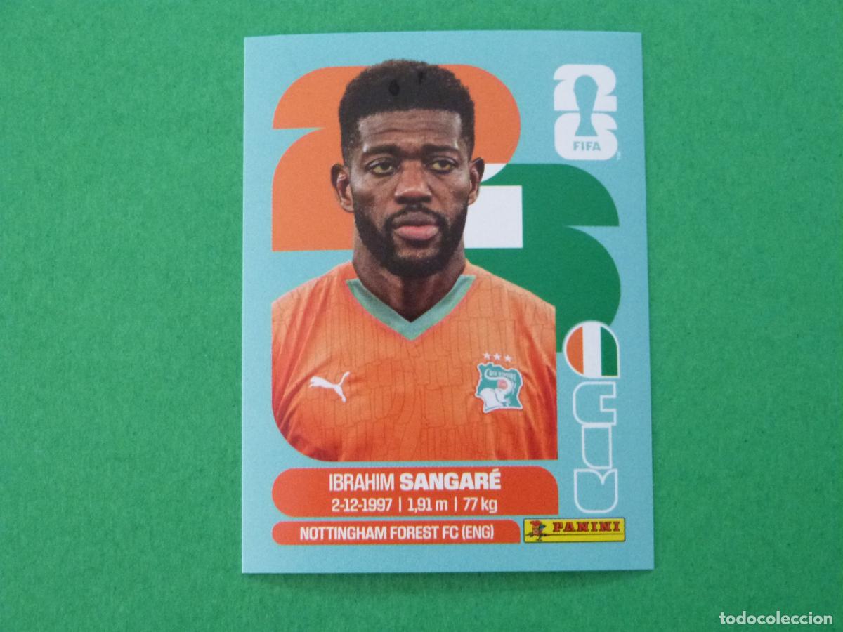 Cromos de Futebol: CROMO FUTBOL SANGARE COSTA DE MARFIL SIN PEGAR N&ordm; 12 CIV 12 MUNDIAL 2026 PANINI