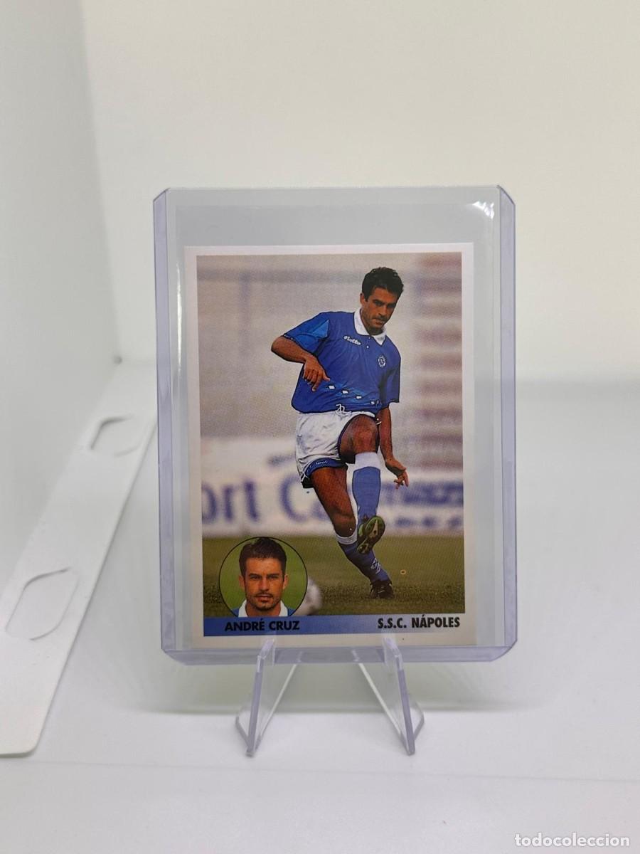 Cromos de Futebol: Andre Cruz 287 SSC Napoles Dificil Los Mejores Equipos de Europa 96 97 1996 1997 sin pegar