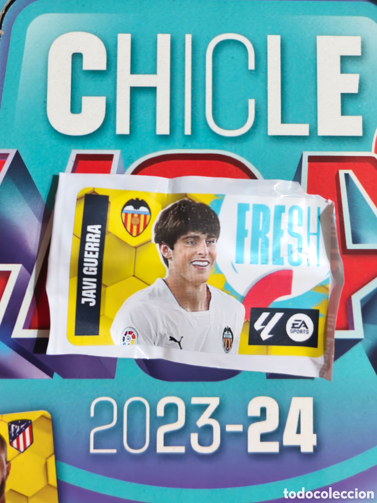 Cromos de Futebol: Javi Guerra FRESH chicle liga este 23/24 Valencia