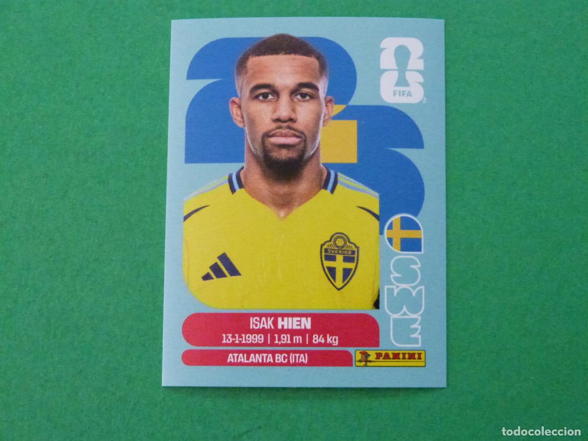 Cromos de f&uacute;tbol: CROMO FUTBOL HIEN SUECIA SIN PEGAR N&ordm; 3 SWE 3 MUNDIAL 2026 PANINI