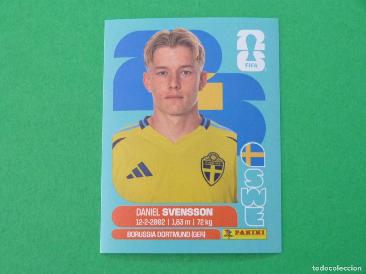 Cromos de f&uacute;tbol: CROMO FUTBOL SVENSSON SUECIA SIN PEGAR N&ordm; 14 SWE 14 MUNDIAL 2026 PANINI