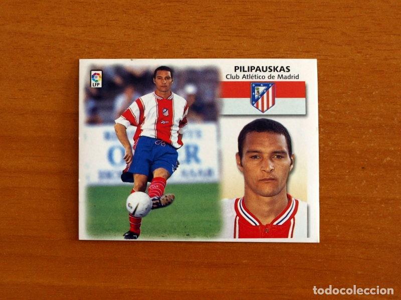 Cromos de f&uacute;tbol: Atletico de Madrid - Pilipauskas - COLOCA - Ediciones Este Liga 1999-2000, 99-00 - Nunca Pegado