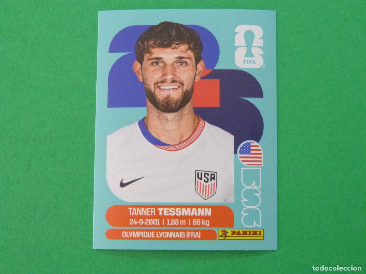 Cromos de f&uacute;tbol: CROMO FUTBOL TESSMANN ESTADOS UNIDOS SIN PEGAR N&ordm; 9 USA 9 MUNDIAL 2026 PANINI