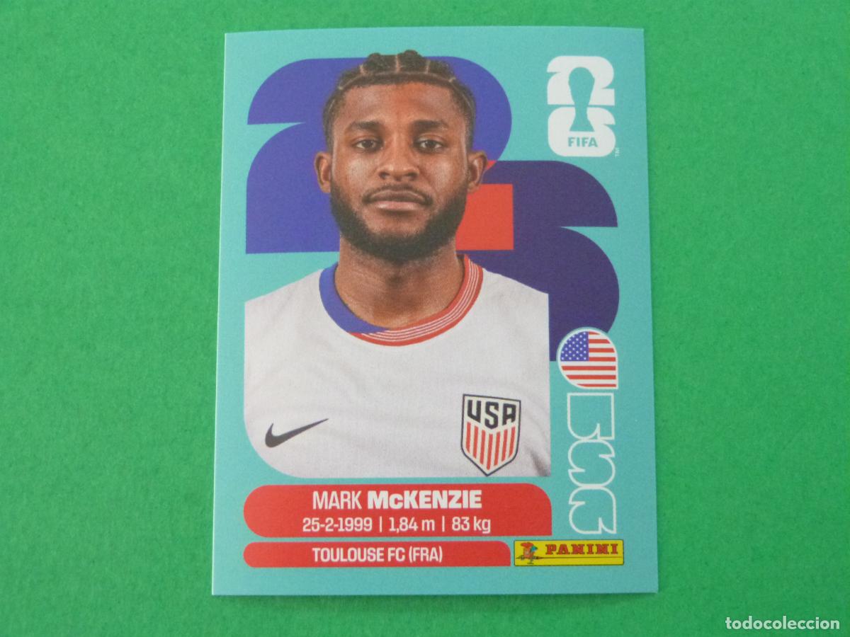 Cromos de f&uacute;tbol: CROMO FUTBOL MCKENZIE ESTADOS UNIDOS SIN PEGAR N&ordm; 5 USA 5 MUNDIAL 2026 PANINI