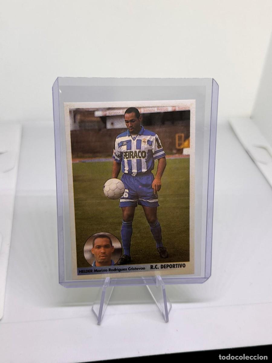 Cromos de f&uacute;tbol: Helder 109a RC Deportivo Coloca Los Mejores Equipos de Europa 96 97 1996 1997 sin pegar