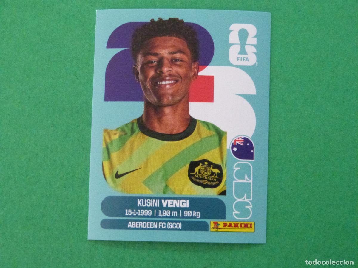 Cromos de f&uacute;tbol: CROMO FUTBOL YENGI AUSTRALIA SIN PEGAR N&ordm; 18 AUS 18 MUNDIAL 2026 PANINI