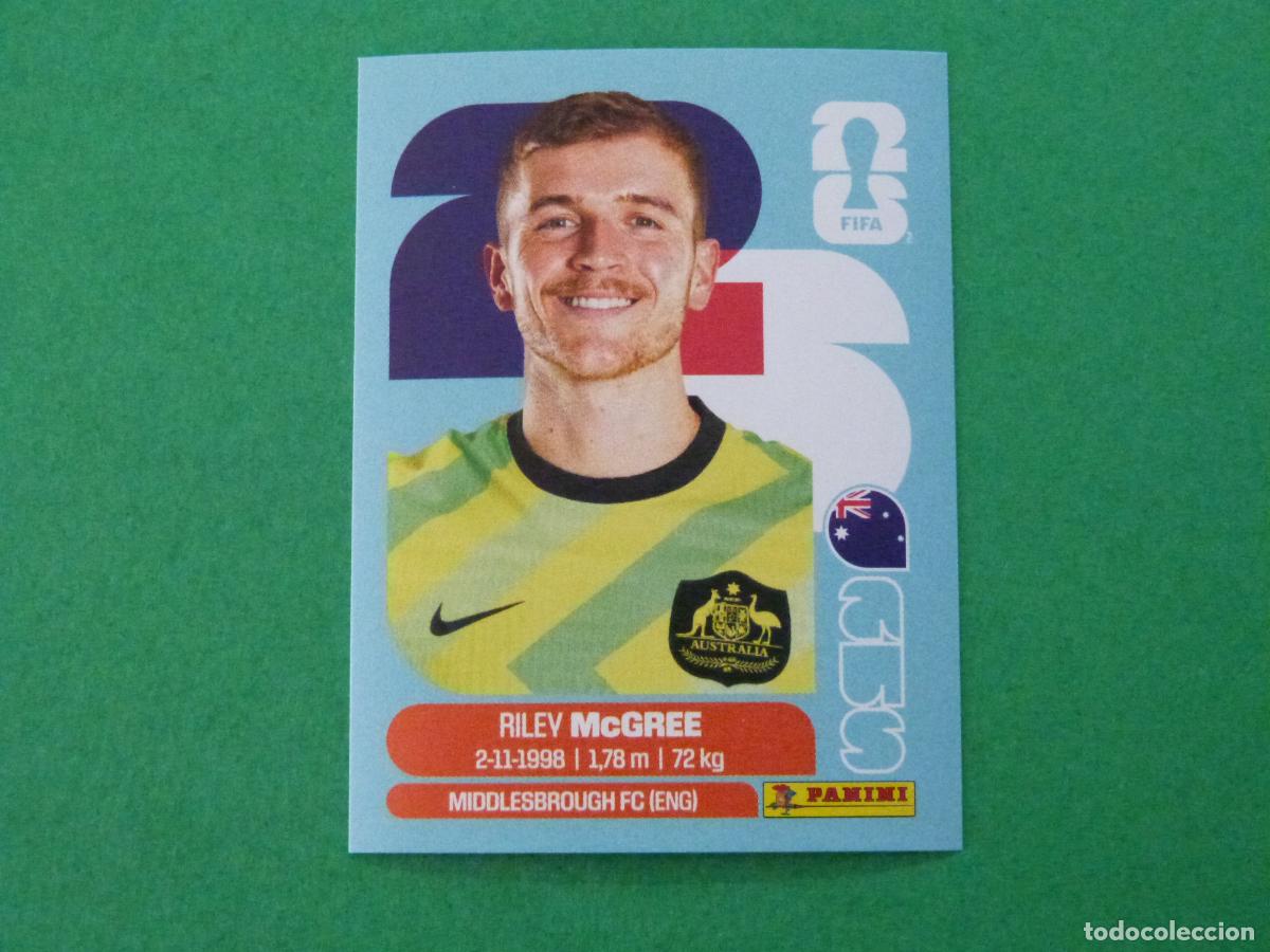 Cromos de f&uacute;tbol: CROMO FUTBOL MCGREE AUSTRALIA SIN PEGAR N&ordm; 12 AUS 12 MUNDIAL 2026 PANINI