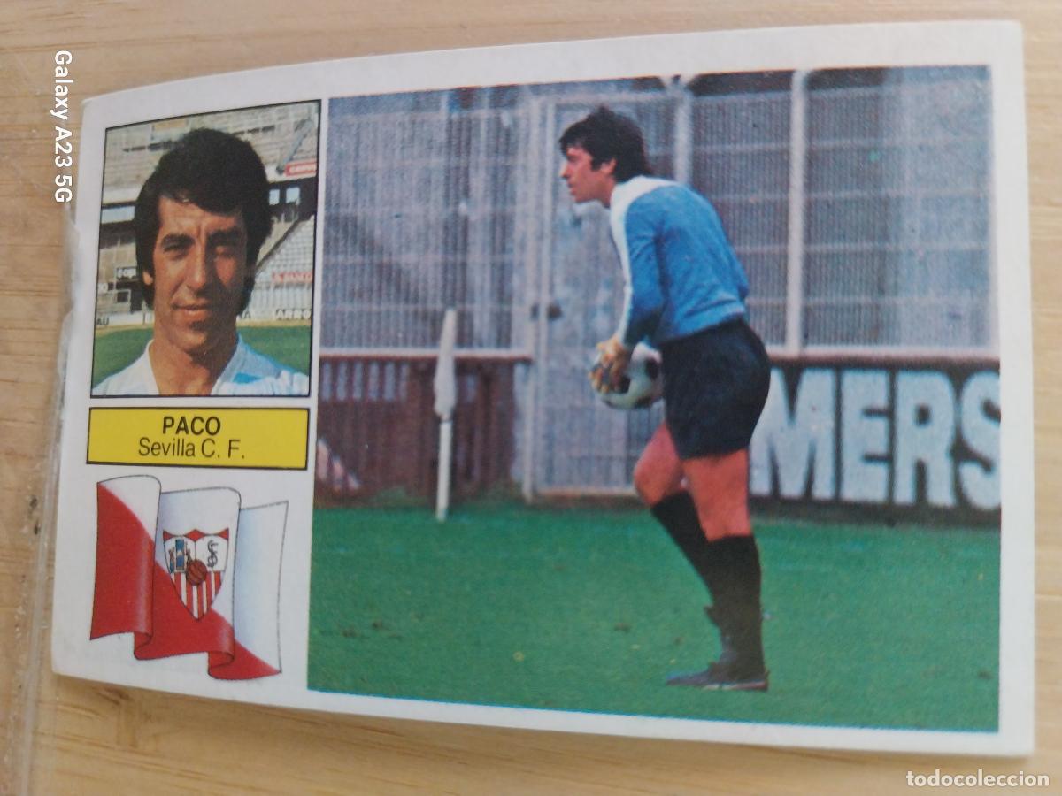 Figurine di Calcio: PACO SEVILLA ED ESTE LIGA 1982 82 83 CROMO RECUPERADO ORIGINAL *--*