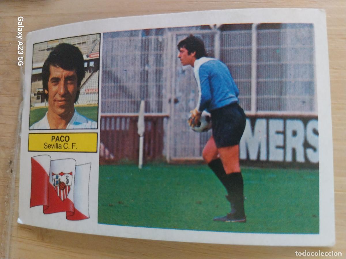 Figurine di Calcio: PACO SEVILLA ED ESTE LIGA 1982 82 83 CROMO RECUPERADO ORIGINAL *-*