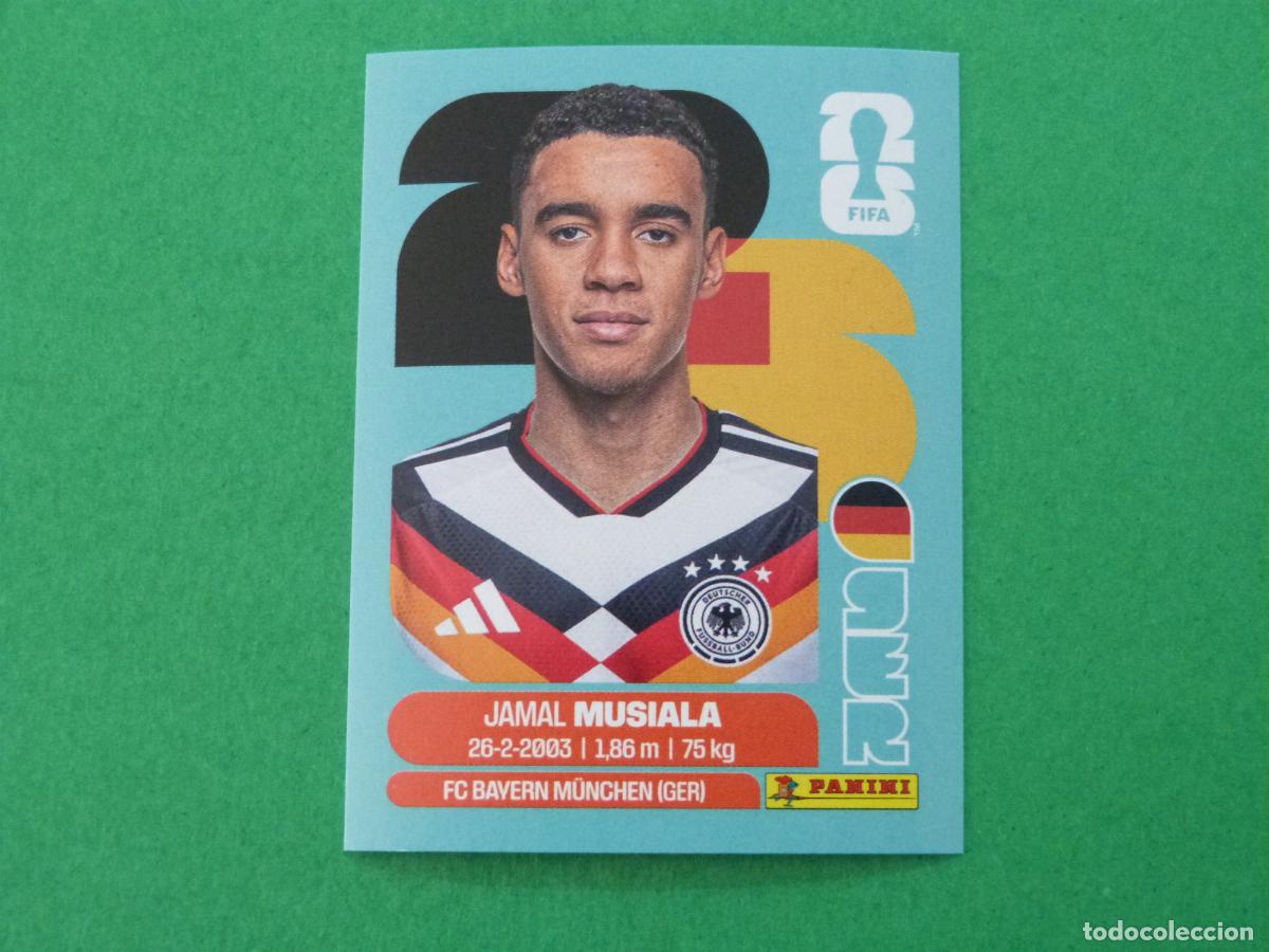 Figurine di Calcio: CROMO FUTBOL MUSIALA ALEMANIA SIN PEGAR N&ordm; 15 GER 15 MUNDIAL 2026 PANINI