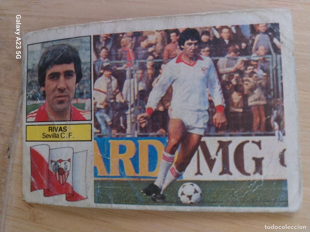 Figurine di Calcio: RIVAS SEVILLA ED ESTE LIGA 1982 82 83 CROMO RECUPERADO ORIGINAL *-*