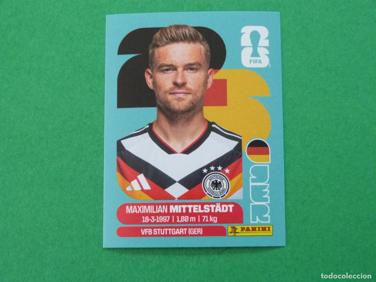 Figurine di Calcio: CROMO FUTBOL MITTELST&Auml;DT ALEMANIA SIN PEGAR N&ordm; 9 GER 9 MUNDIAL 2026 PANINI