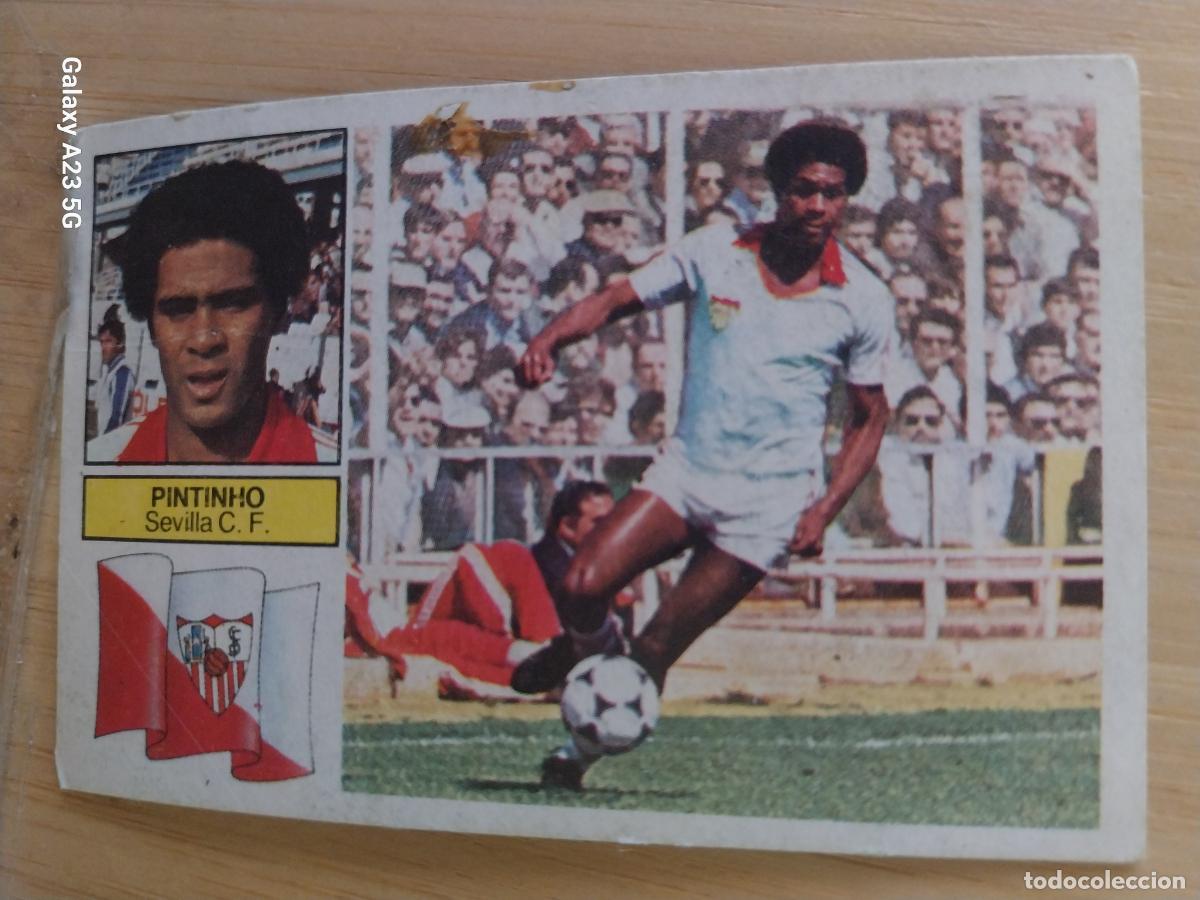 Figurine di Calcio: PINTINHO SEVILLA ED ESTE LIGA 1982 82 83 CROMO RECUPERADO ORIGINAL *-*