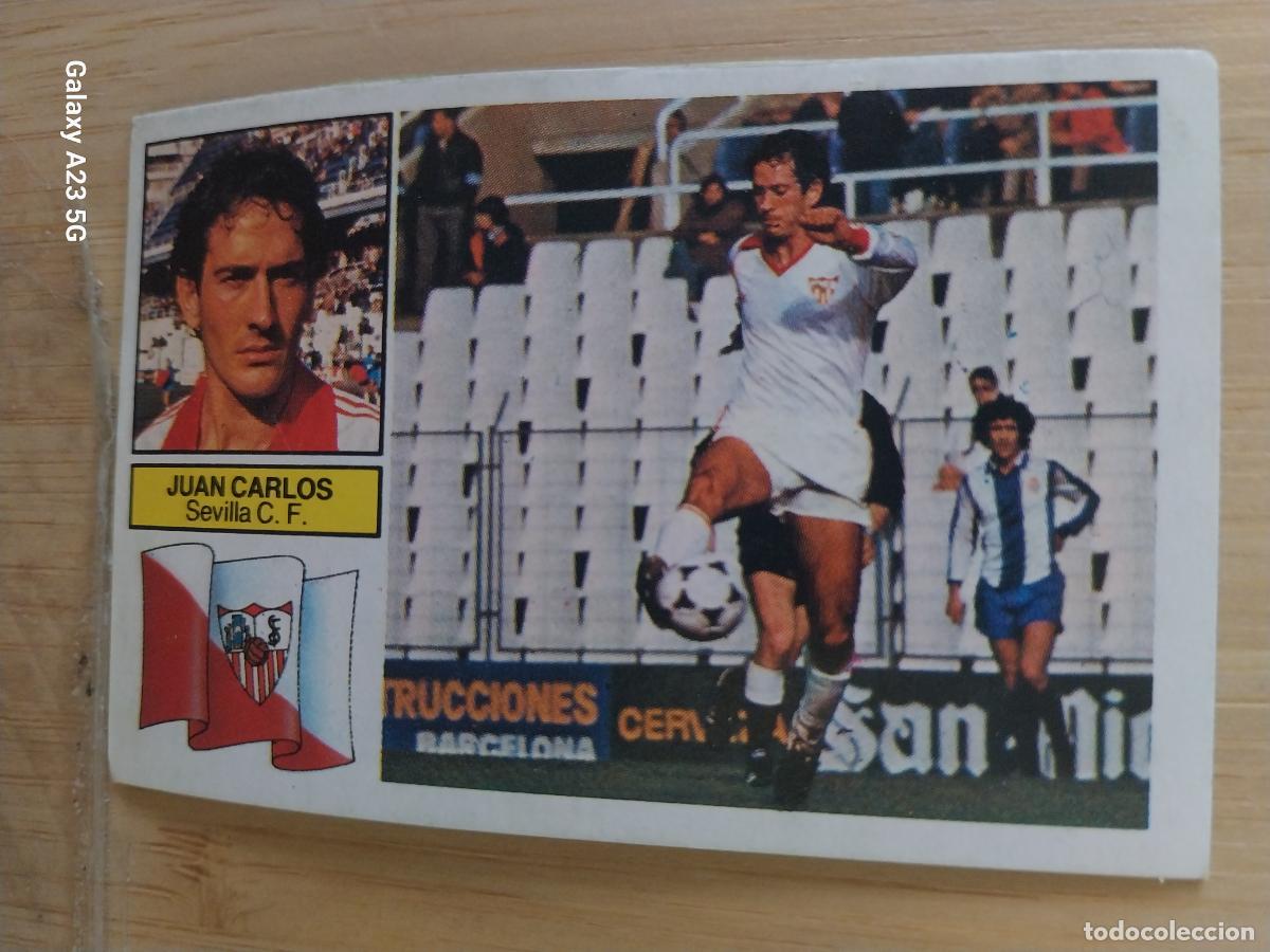 Figurine di Calcio: JUAN CARLOS SEVILLA ED ESTE LIGA 1982 82 83 CROMO RECUPERADO ORIGINAL *-*