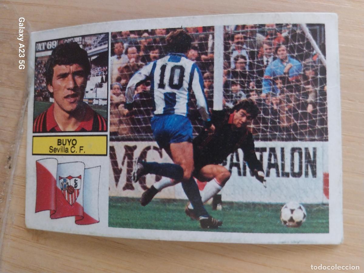 Figurine di Calcio: BUYO SEVILLA ED ESTE LIGA 1982 82 83 CROMO RECUPERADO ORIGINAL *-+*