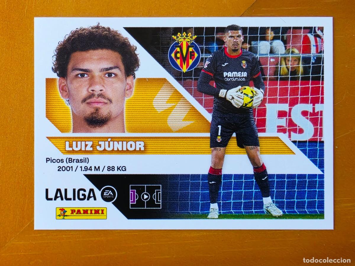 Figurine di Calcio: 3 Luiz J&uacute;nior, Villarreal CF, Panini Ediciones Liga Este 2026 2027 26 27 sin pegar