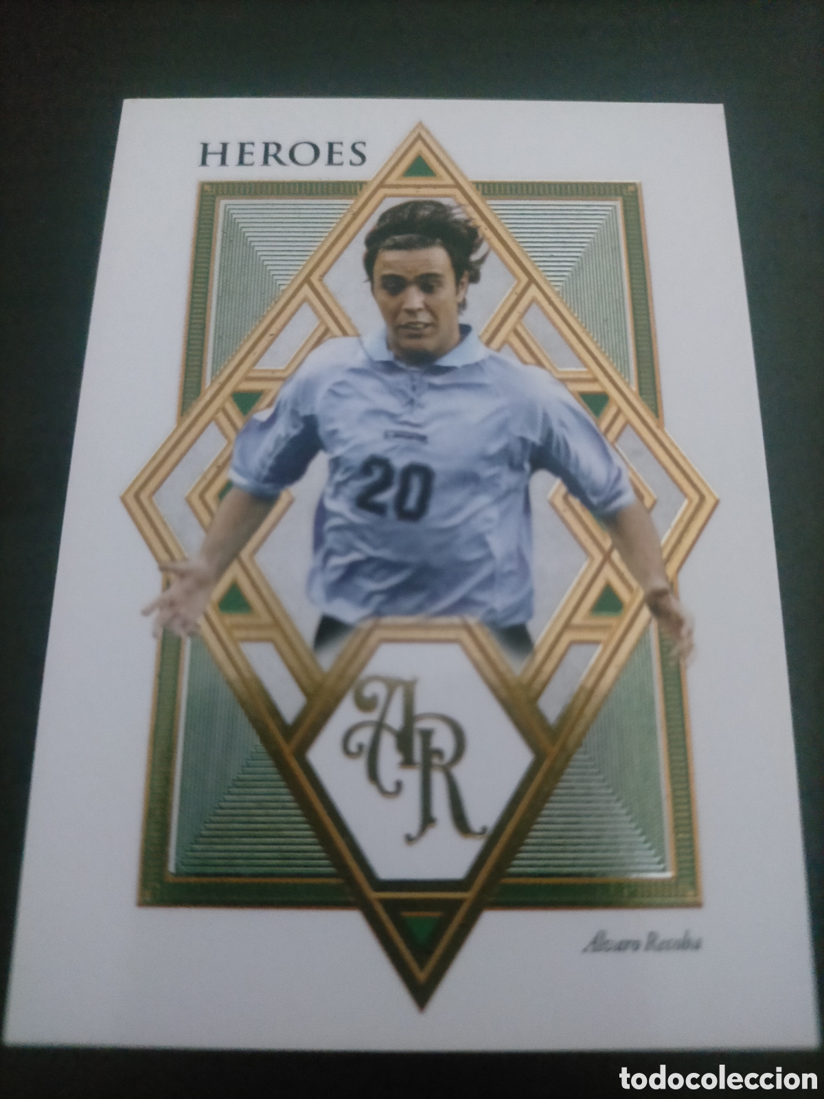 Figurine di Calcio: &Aacute;lvaro recoba futera unique 2021 h&eacute;roes numerada 3/23