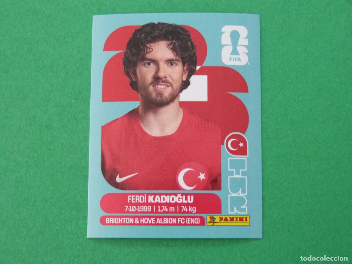 Figurine di Calcio: CROMO FUTBOL KADIOGLU TURQUIA SIN PEGAR N&ordm; 8 TUR 8 MUNDIAL 2026 PANINI