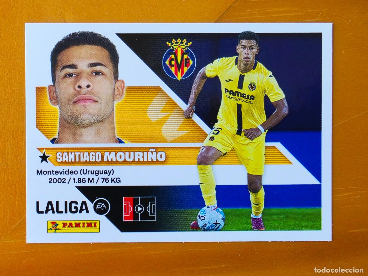 Figurine di Calcio: 5 Santiago Mouri&ntilde;o, Villarreal CF, Panini Ediciones Liga Este 2026 2027 26 27 sin pegar