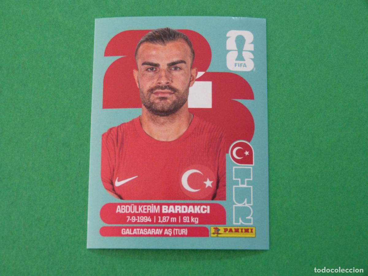 Cromos de f&uacute;tbol: CROMO FUTBOL BARDAKCI TURQUIA SIN PEGAR N&ordm; 5 TUR 5 MUNDIAL 2026 PANINI