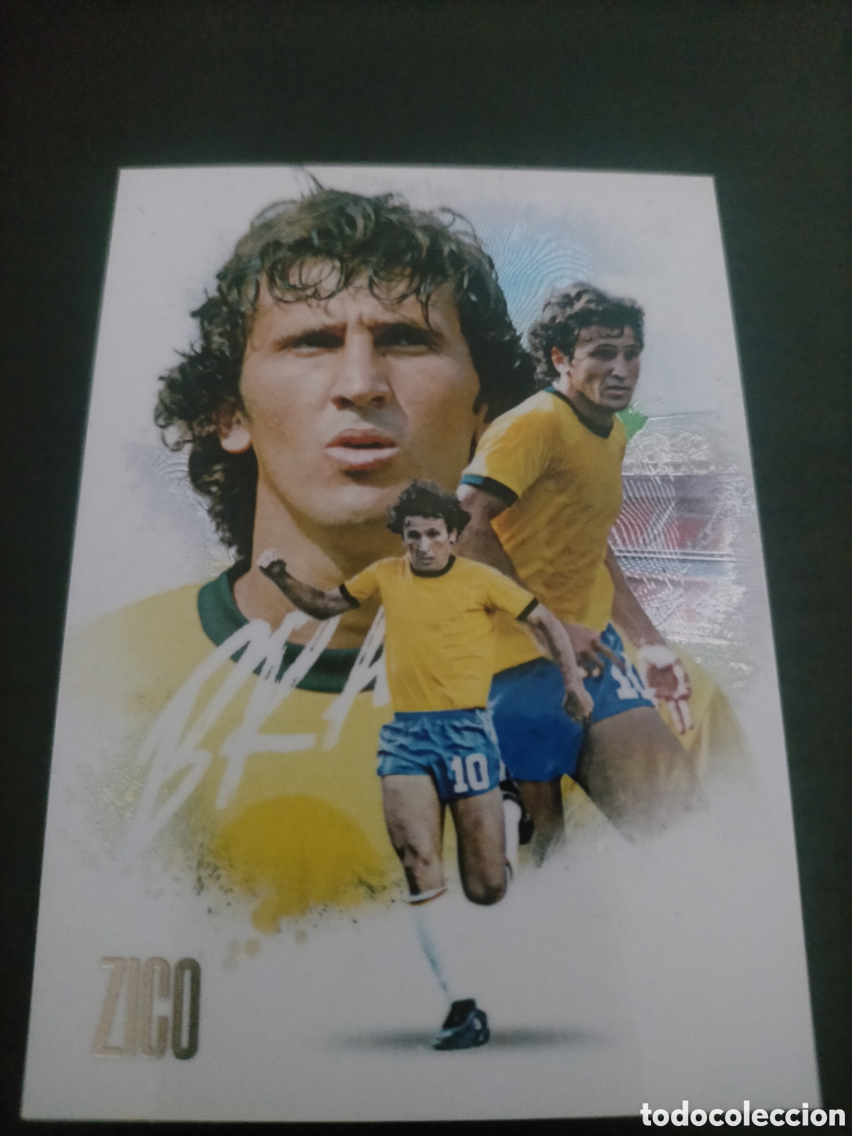 Cromos de f&uacute;tbol: Zico futera Fx 2025 base brasil