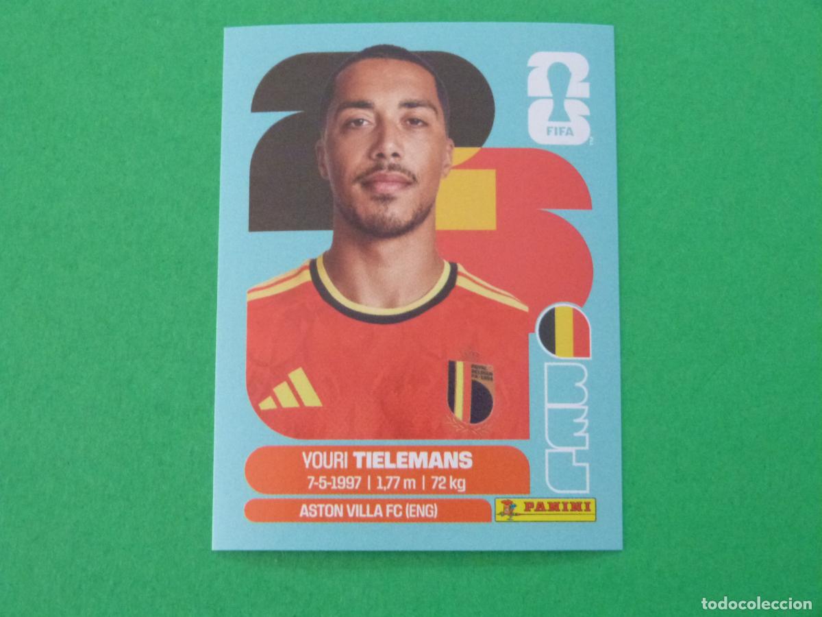 Cromos de f&uacute;tbol: CROMO FUTBOL TIELEMANS BELGICA SIN PEGAR N&ordm; 9 BEL 9 MUNDIAL 2026 PANINI