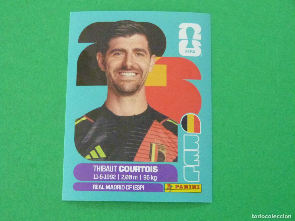 Cromos de f&uacute;tbol: CROMO FUTBOL COURTOIS BELGICA SIN PEGAR N&ordm; 2 BEL 2 MUNDIAL 2026 PANINI