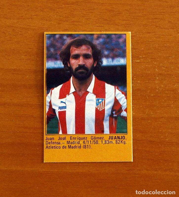 Cromos de f&uacute;tbol: Atletico Madrid - Juanjo -Super F&uacute;tbol - Editorial Roll&aacute;n 1984-1985, 84-85 - Nunca pegado