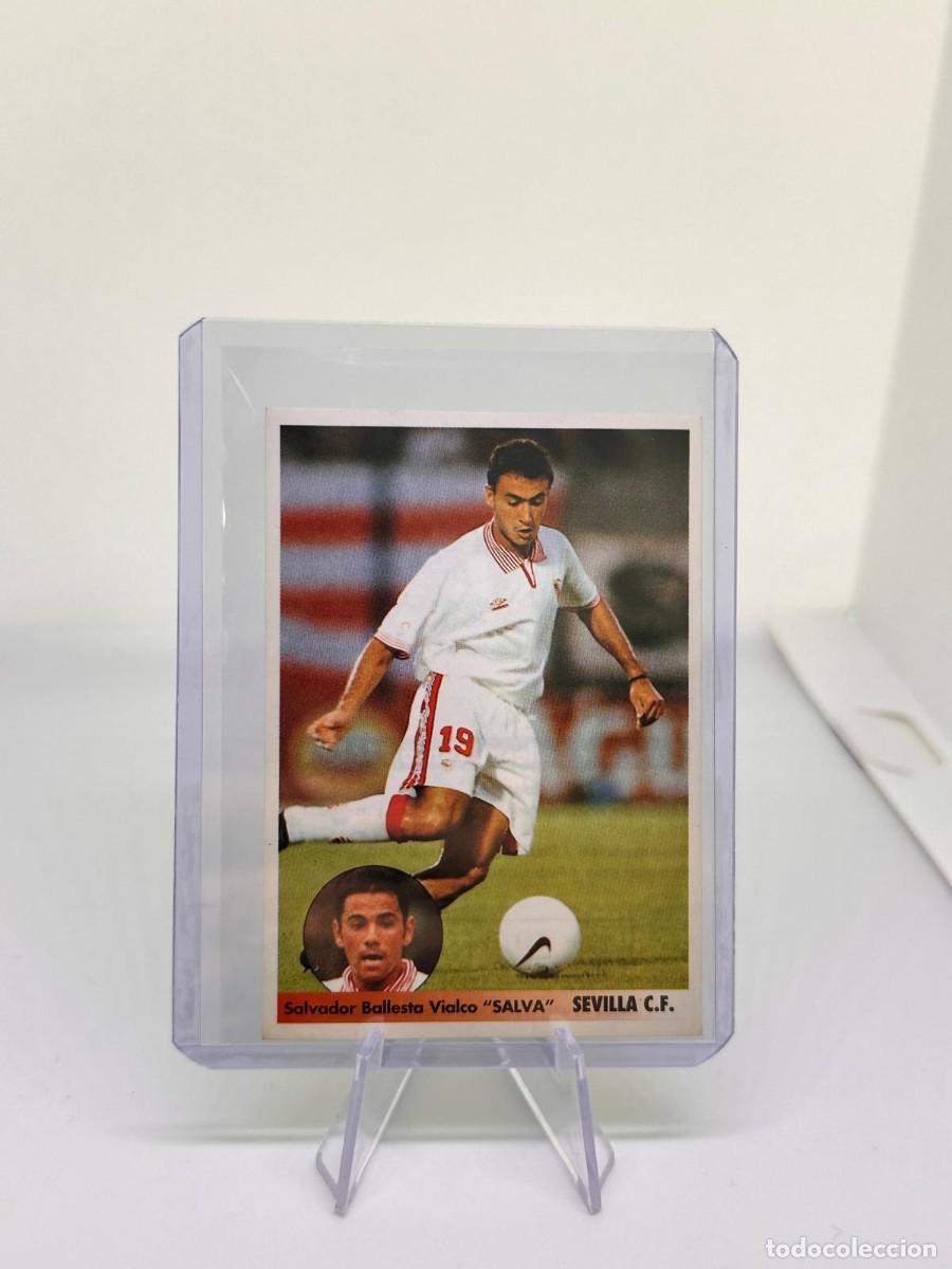 Cromos de Futebol: Salva 260a Sevilla Coloca Dificil Los Mejores Equipos de Europa 96 97 1996 1997 sin pegar