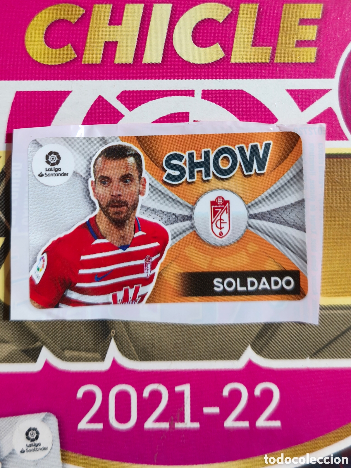 Cromos de Futebol: Soldado SHOW chicle liga este 21/22 Granada