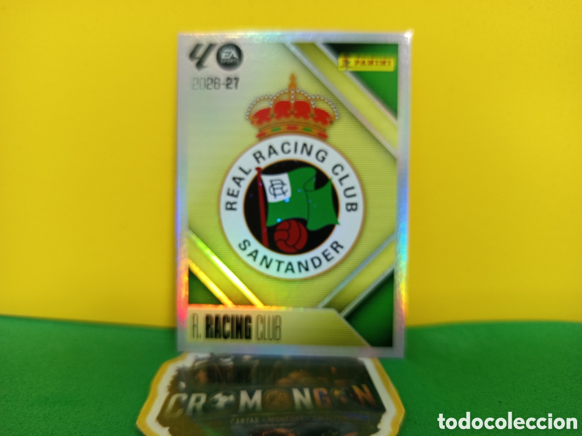 Football Stickers: ❇️ CROMO ⚽ ESCUDO RACING DE SANTANDER LIGA 26 27 2026 2027 EDICIONES ESTE PANINI SIN PEGAR❇️