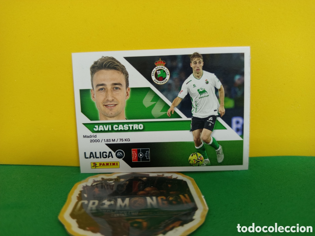 Cromos de Futebol: ❇️ CROMO ⚽ JAVI CASTRO RACING DE SANTANDER LIGA 26 27 2026 2027 EDICIONES ESTE PANINI SIN PEGAR❇️