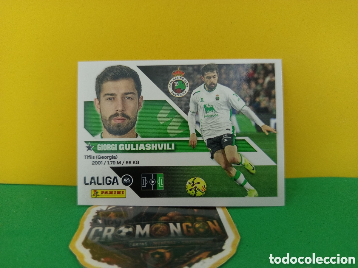 Cromos de Futebol: ❇️ CROMO ⚽ GULIASHVILI RACING DE SANTANDER LIGA 26 27 2026 2027 EDICIONES ESTE PANINI SIN PEGAR❇️