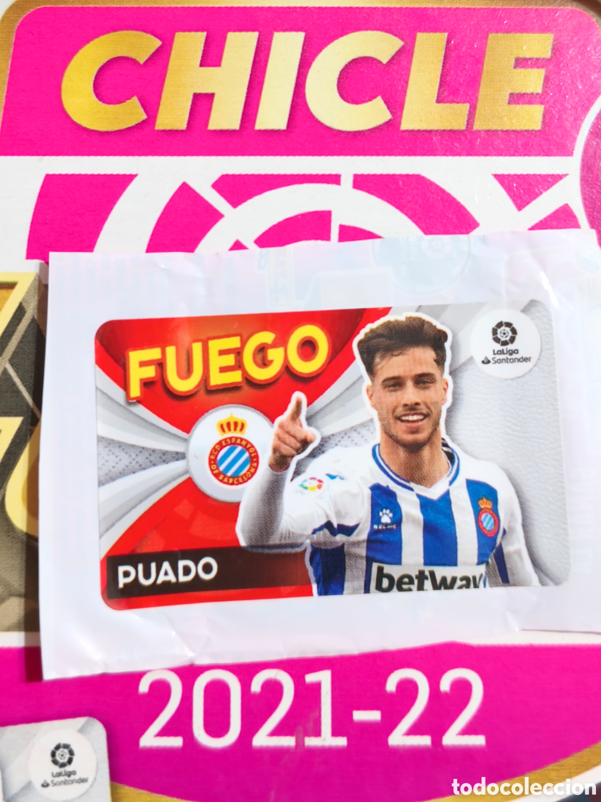 Cromos de Futebol: Puado FUEGO chicle liga este 21/22 Espanyol