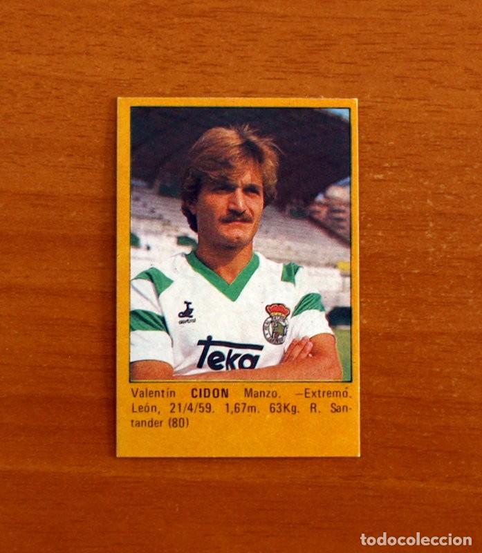Cromos de f&uacute;tbol: Racing de Santander - Cidon -Super F&uacute;tbol -Editorial Roll&aacute;n 1984-1985-84-85 -Nunca pegado