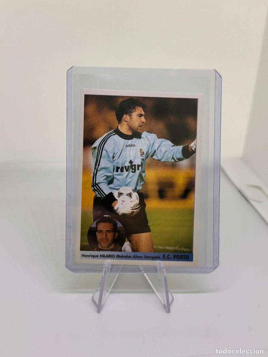 Cromos de f&uacute;tbol: Hilario 184a Porto Coloca Los Mejores Equipos de Europa 96 97 1996 1997 sin pegar