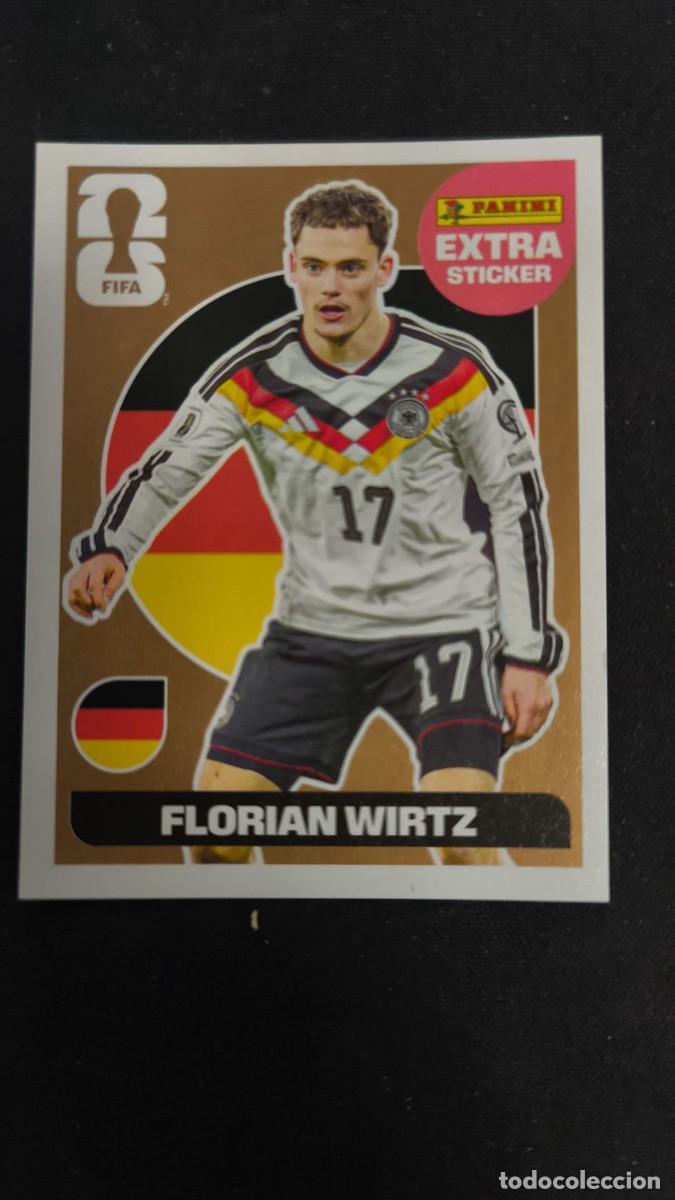Cromos de f&uacute;tbol: cromo extra sticker florian wirtz bronce fifa world cup 2026 panini
