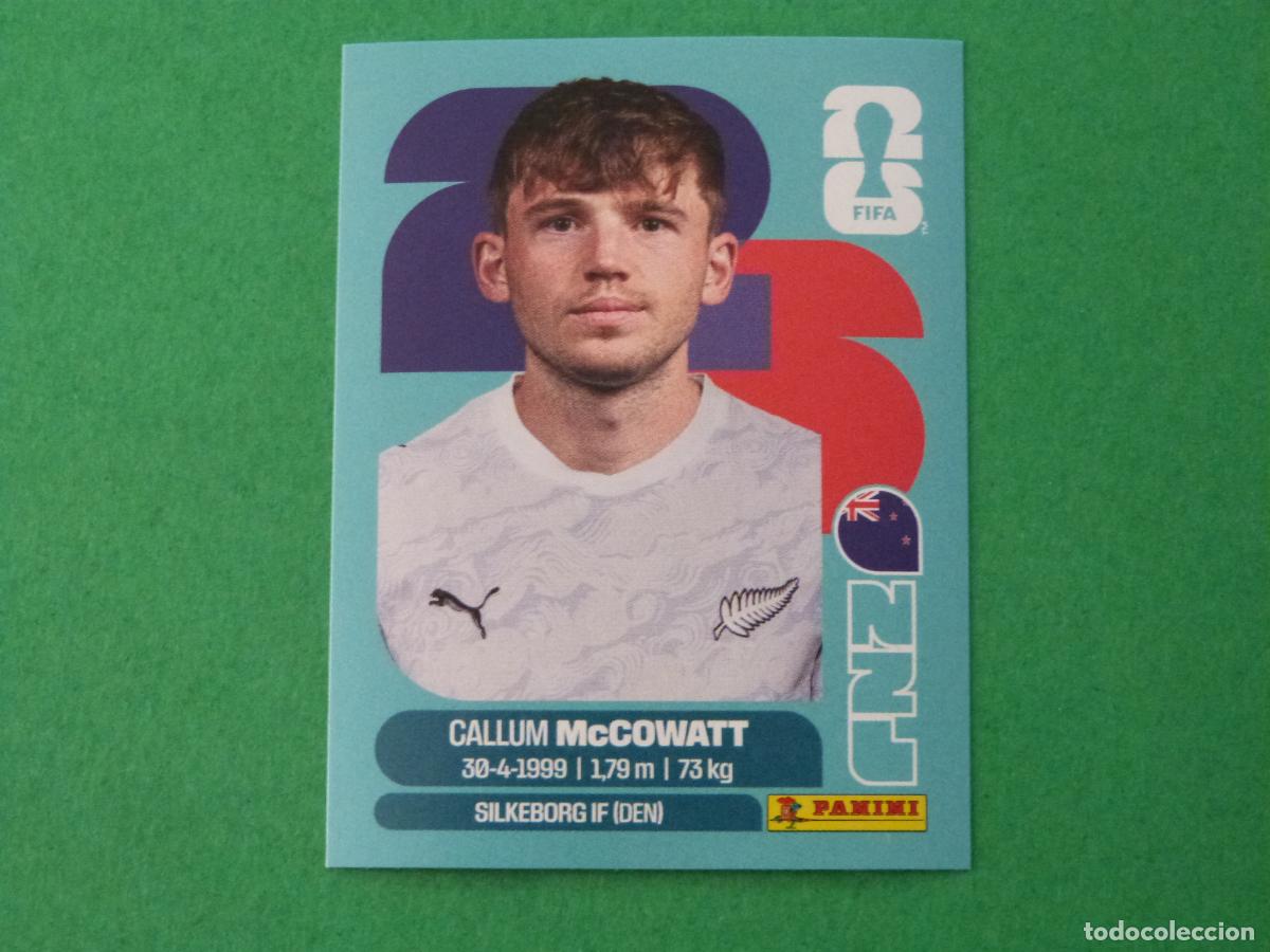 Cromos de f&uacute;tbol: CROMO FUTBOL MCCOWATT NUEVA ZELANDA SIN PEGAR N&ordm; 19 NZL 19 MUNDIAL 2026 PANINI