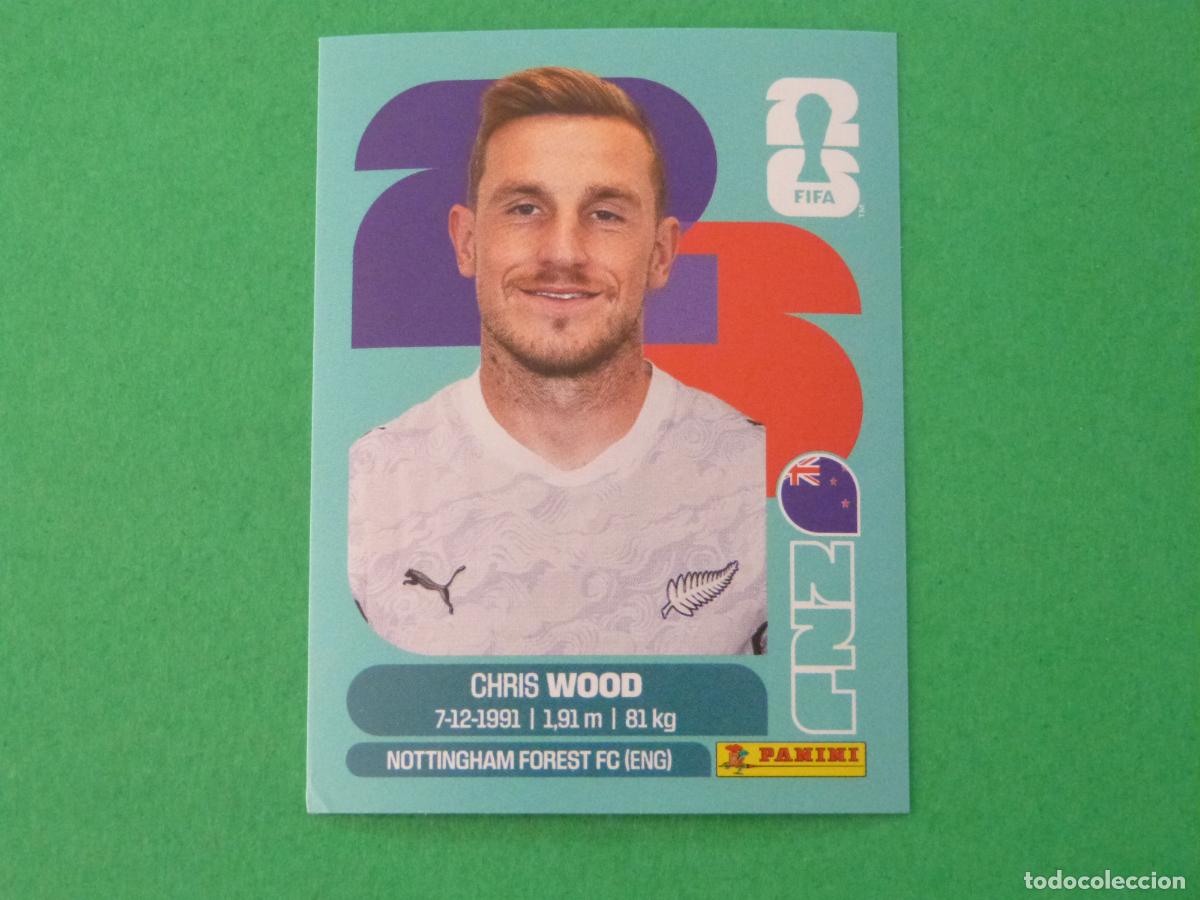 Cromos de f&uacute;tbol: CROMO FUTBOL WOOD NUEVA ZELANDA SIN PEGAR N&ordm; 17 NZL 17 MUNDIAL 2026 PANINI