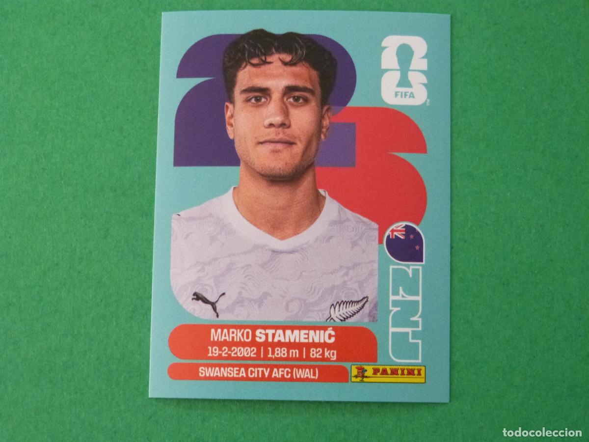 Cromos de f&uacute;tbol: CROMO FUTBOL STAMENIC NUEVA ZELANDA SIN PEGAR N&ordm; 15 NZL 15 MUNDIAL 2026 PANINI