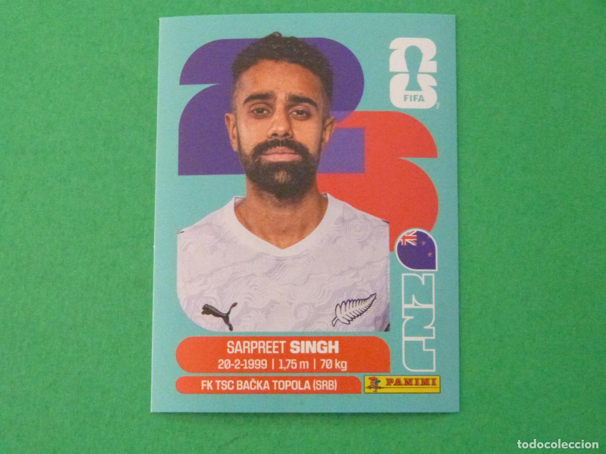 Cromos de f&uacute;tbol: CROMO FUTBOL SINGH NUEVA ZELANDA SIN PEGAR N&ordm; 11 NZL 11 MUNDIAL 2026 PANINI
