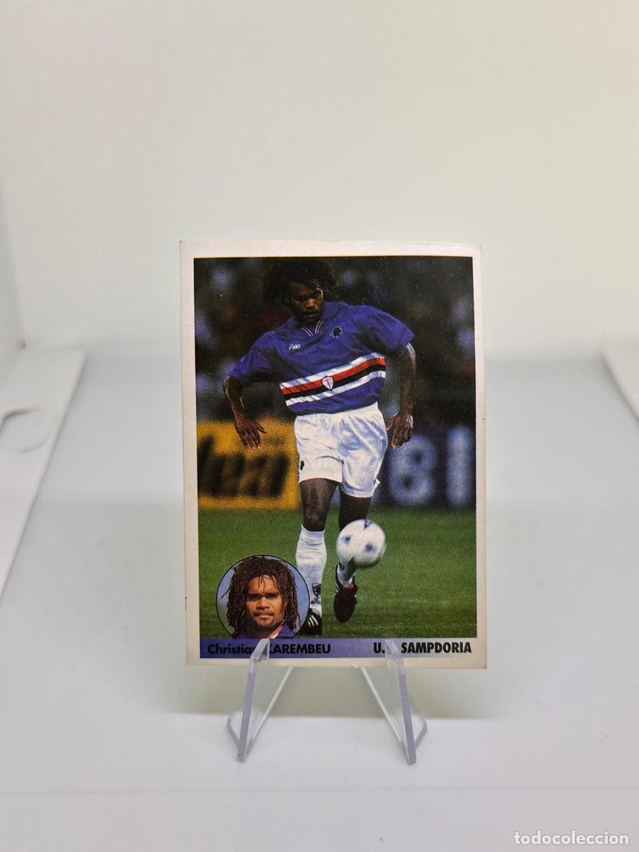 Cromos de f&uacute;tbol: Karembeu 293 UC Sampdoria Los Mejores Equipos de Europa 96 97 1996 1997 sin pegar