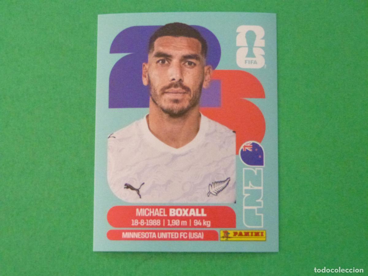 Cromos de f&uacute;tbol: CROMO FUTBOL BOXALL NUEVA ZELANDA SIN PEGAR N&ordm; 4 NZL 4 MUNDIAL 2026 PANINI
