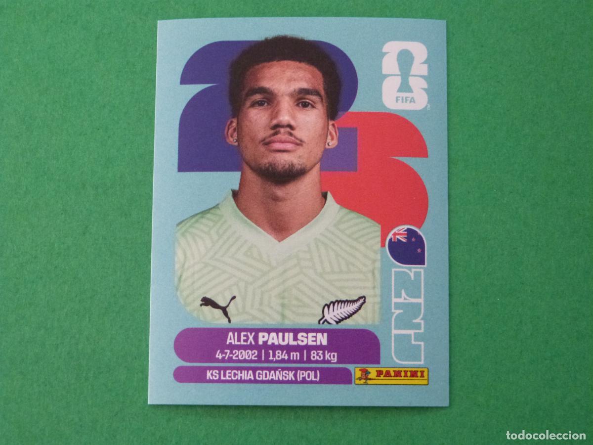 Cromos de f&uacute;tbol: CROMO FUTBOL PAULSEN NUEVA ZELANDA SIN PEGAR N&ordm; 3 NZL 3 MUNDIAL 2026 PANINI