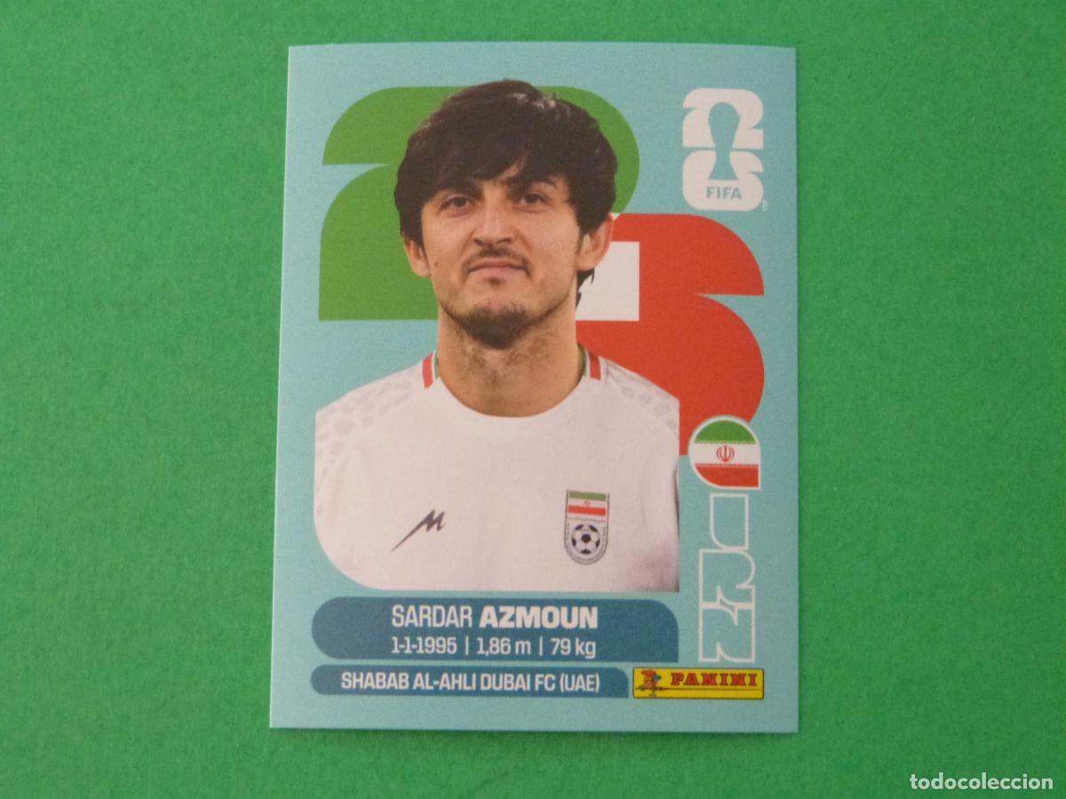 Cromos de f&uacute;tbol: CROMO FUTBOL AZMOUN IRAN SIN PEGAR N&ordm; 17 IRN 17 MUNDIAL 2026 PANINI