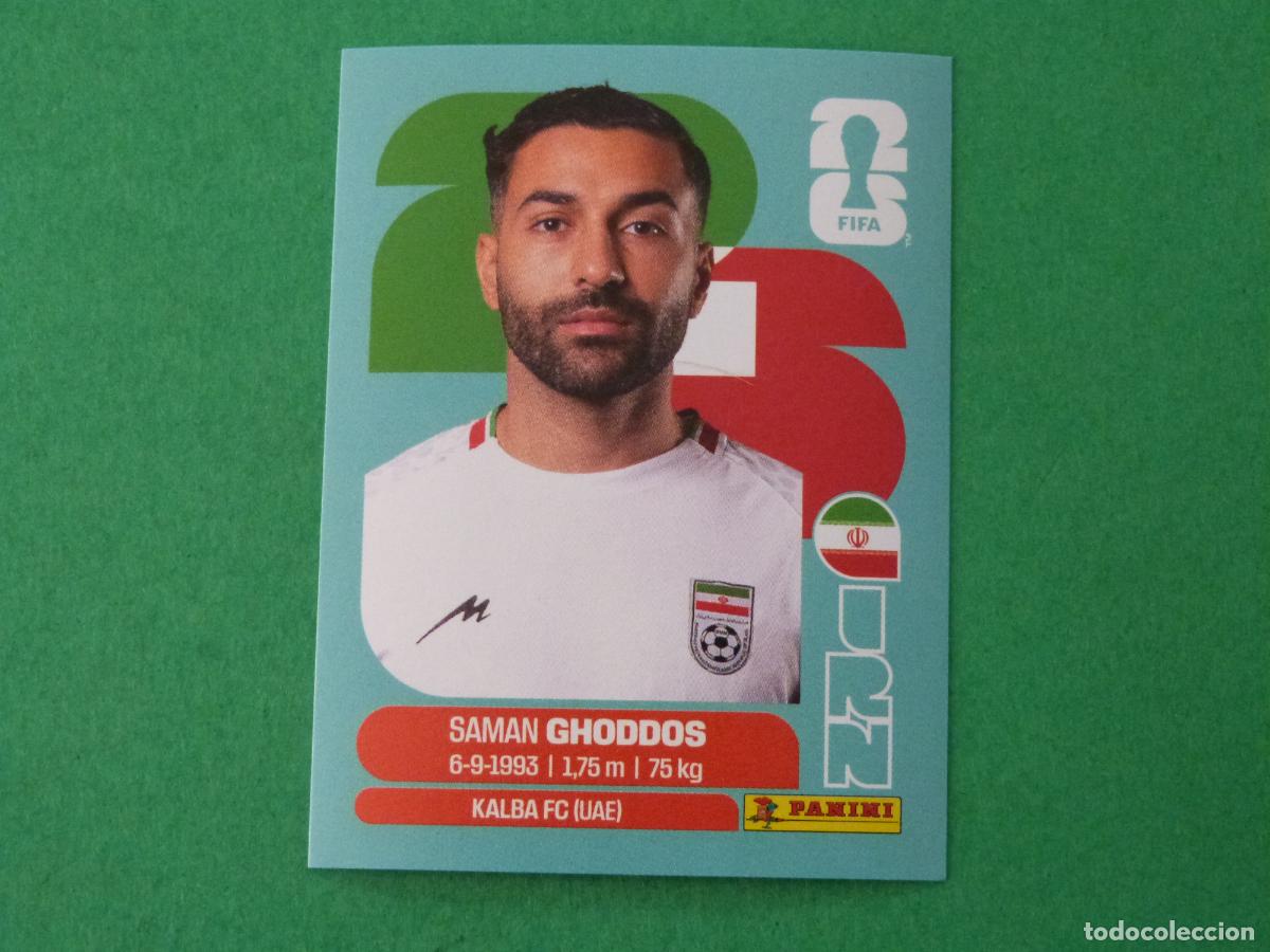 Cromos de Futebol: CROMO FUTBOL GHODDOS IRAN SIN PEGAR N&ordm; 12 IRN 12 MUNDIAL 2026 PANINI