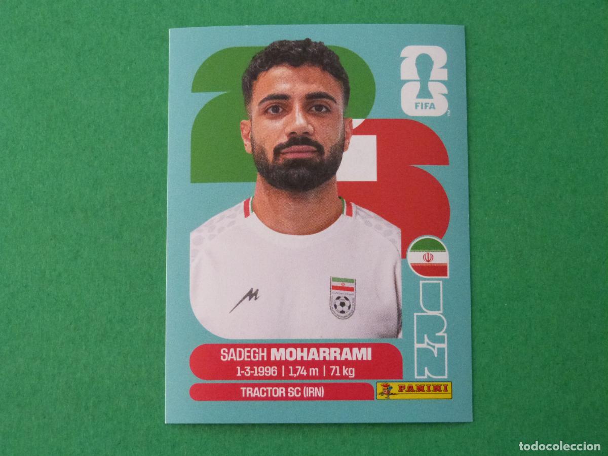 Fu&szlig;ball-Sticker: CROMO FUTBOL MOHARRAMI IRAN SIN PEGAR N&ordm; 9 IRN 9 MUNDIAL 2026 PANINI
