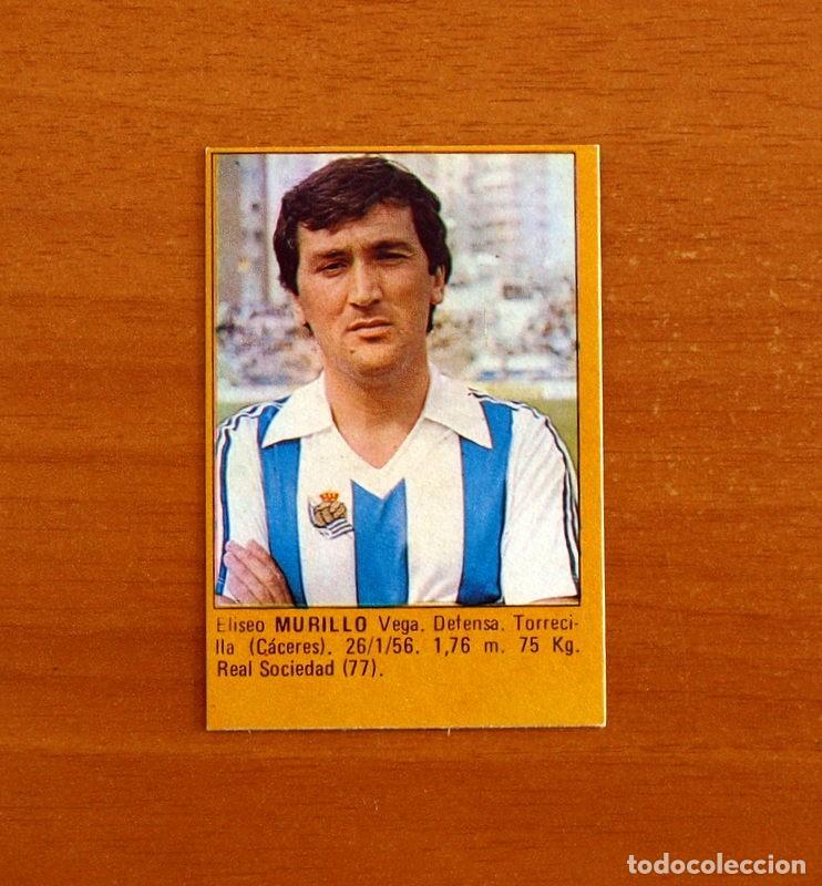 Fu&szlig;ball-Sticker: Real Sociedad - Murillo -Super F&uacute;tbol -Editorial Roll&aacute;n 1984-1985-84-85 -Nunca pegado